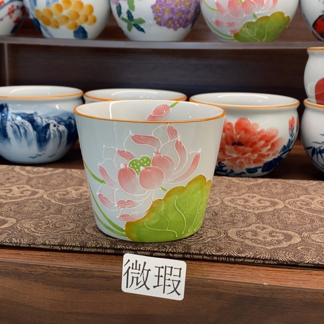 釉下彩手工绘制手工绘制