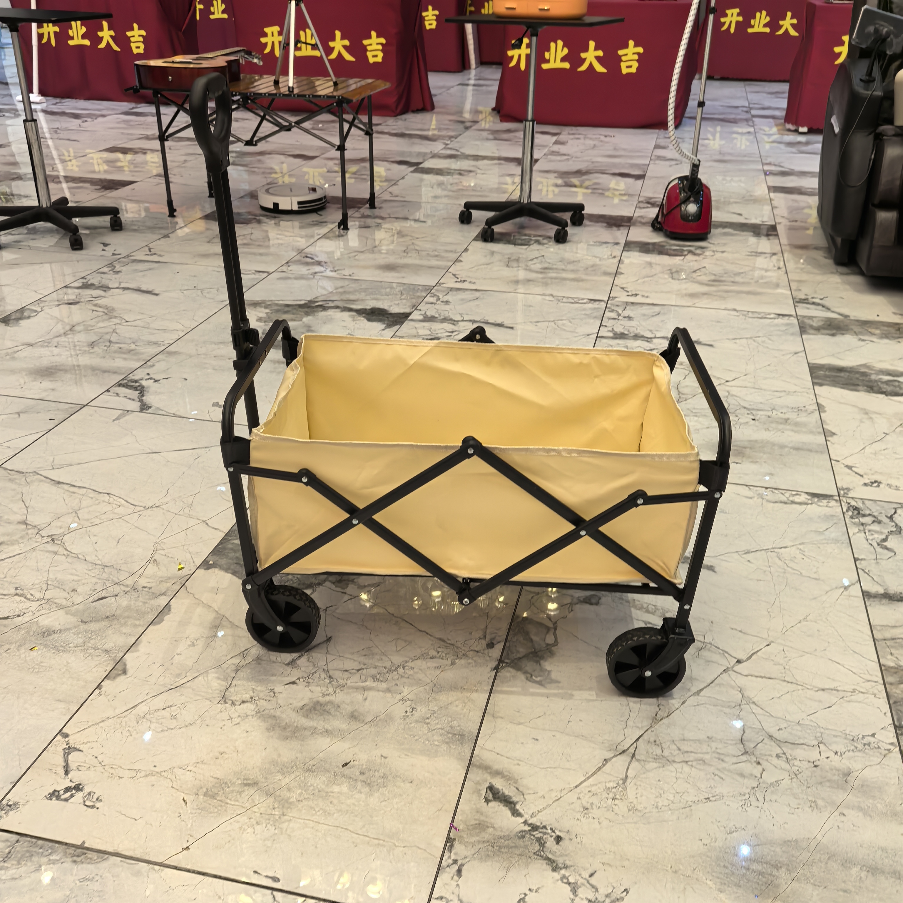 d家用野营买菜小推车摺叠露营