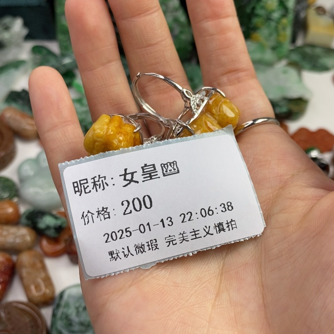 翡翠颈饰未镶嵌女*?