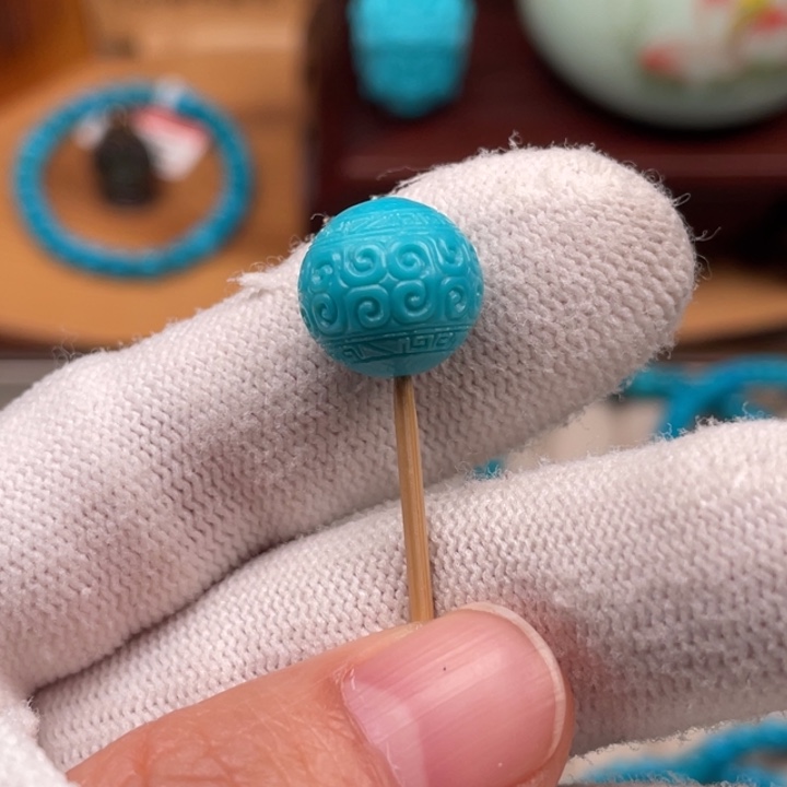 绿松石未镶嵌珠宝奇石12.6