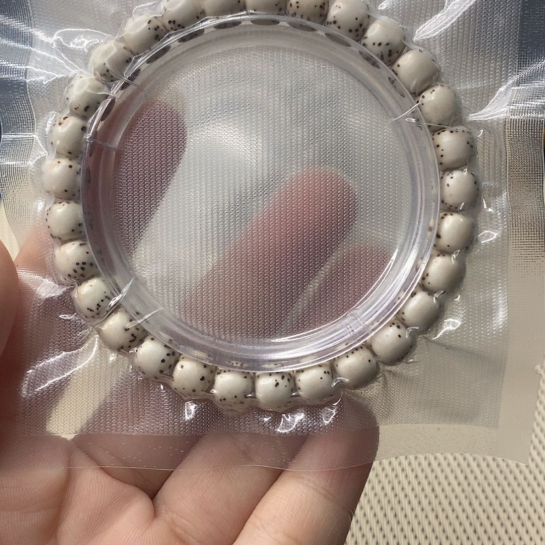 吊坠星月菩提原白河豚单圈87
