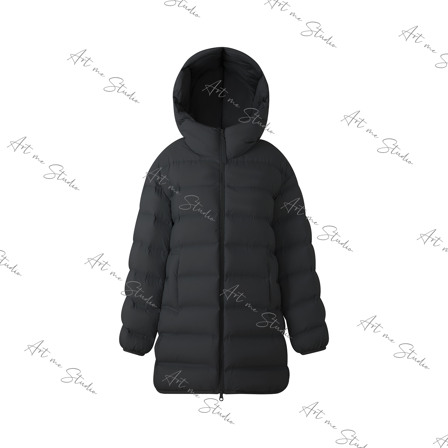 AZ953142中长款95白鹅绒鹅绒服