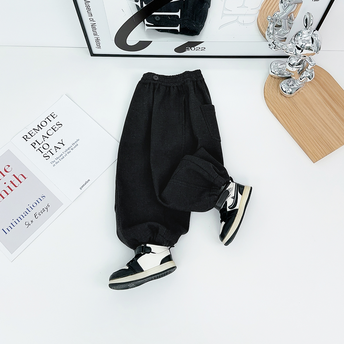 男童牛仔裤加绒裤子儿童2025新款秋冬装宝宝BAO25123悠悠童话童装