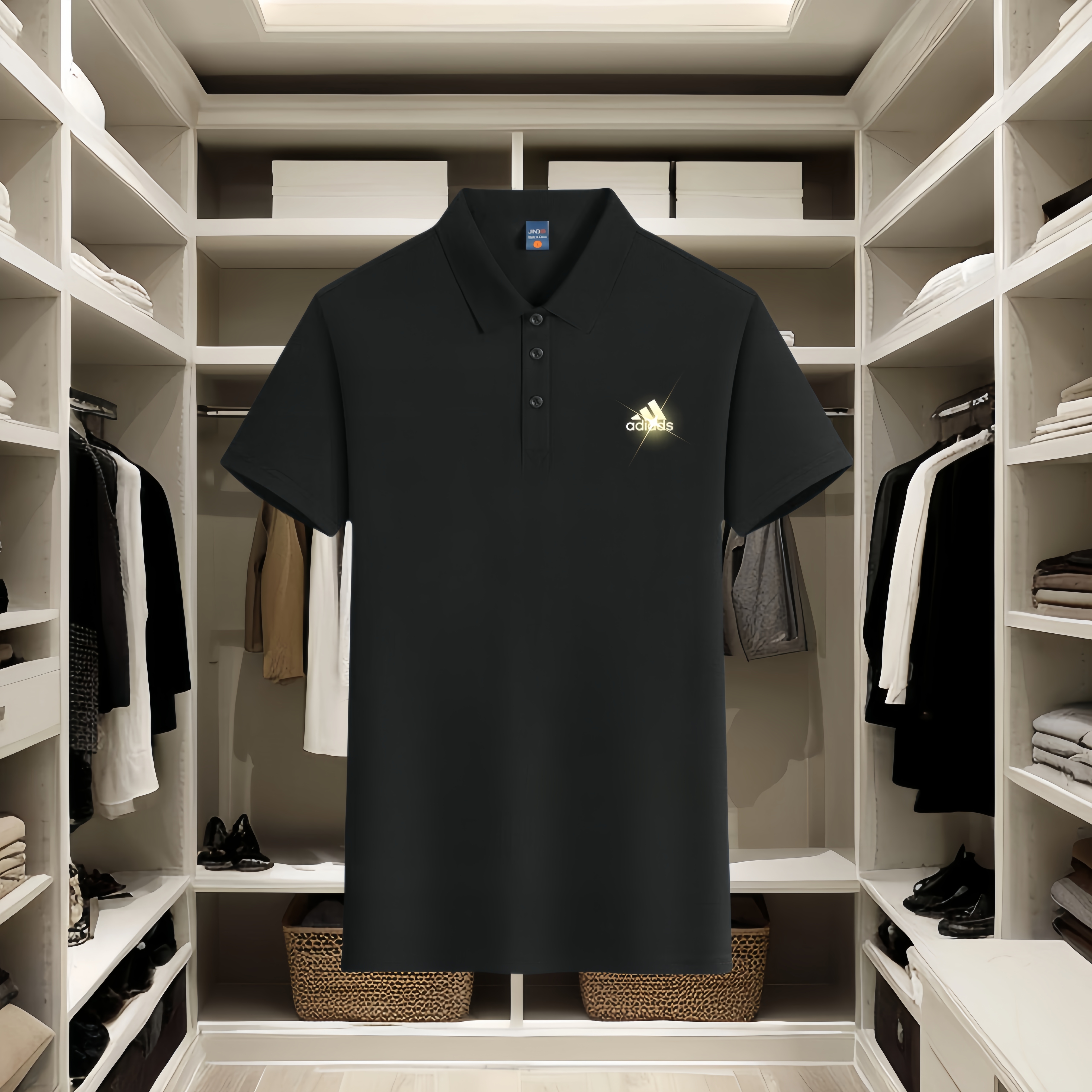 【专属】夏季男士商务时尚休闲透气百搭翻领POLO衫