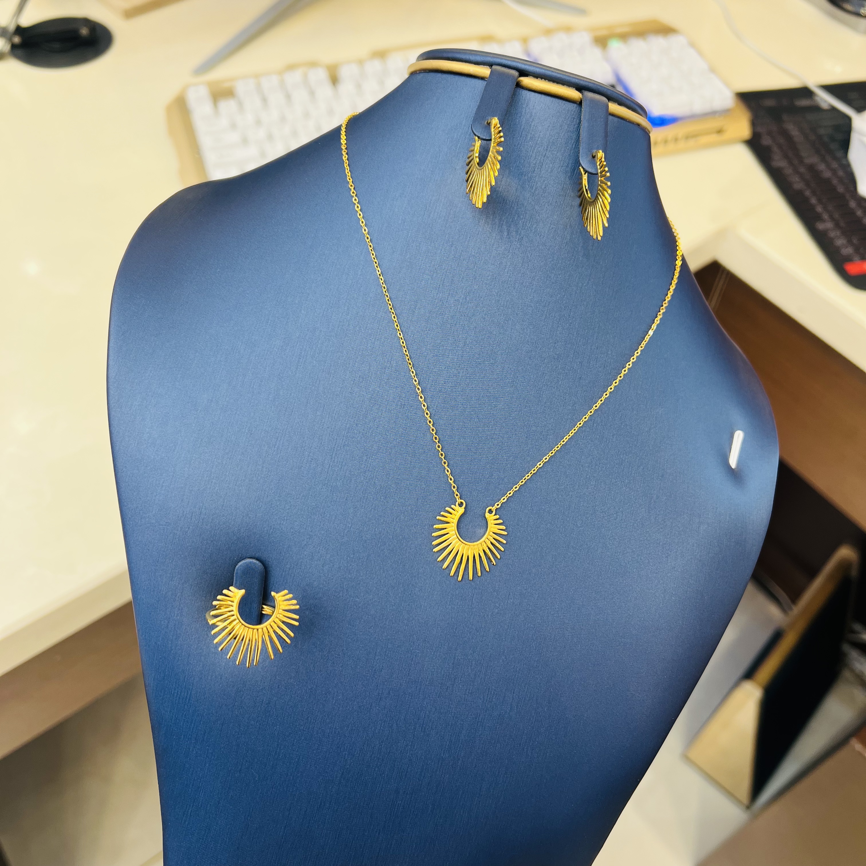 合金项链 三件套