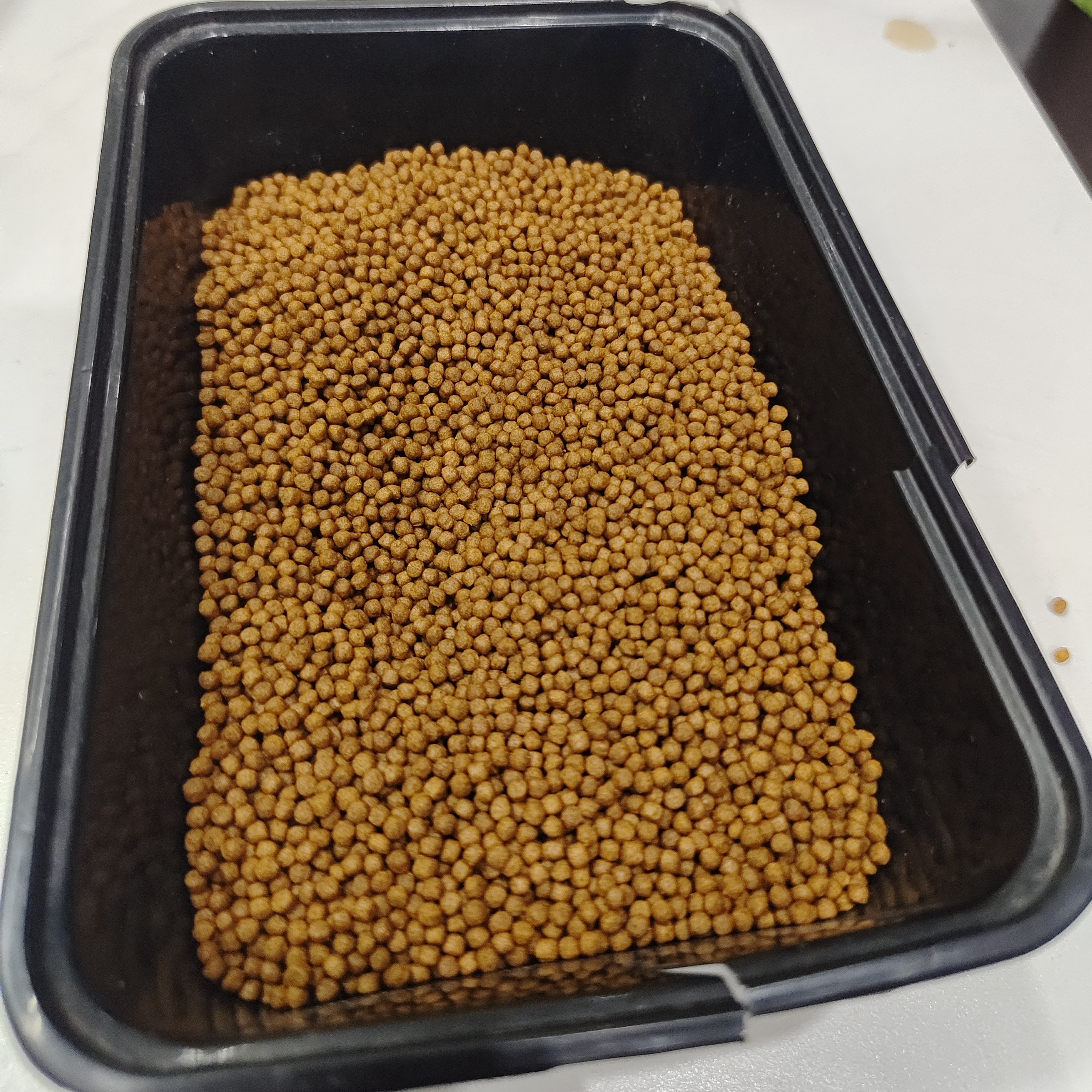 上浮型高蛋白通用颗粒观赏鱼鱼粮增色增体不浑水不臭水