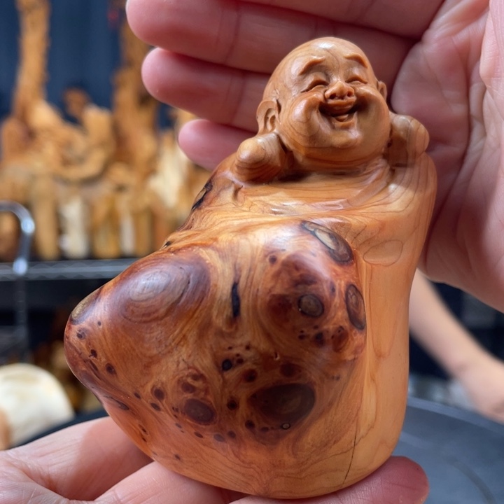 柏木（崖柏）手把件