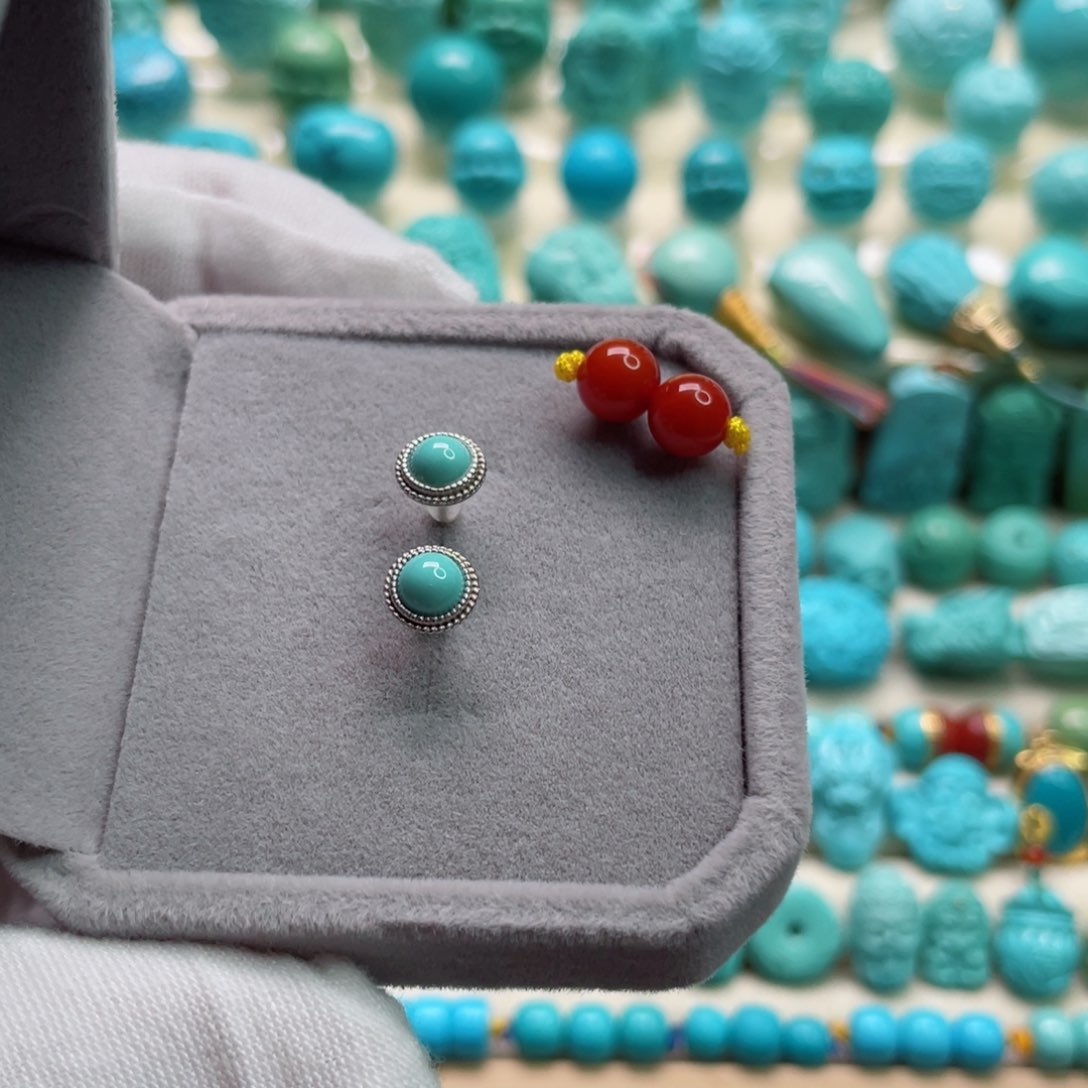 南红玛瑙珠宝奇石银S925镶嵌