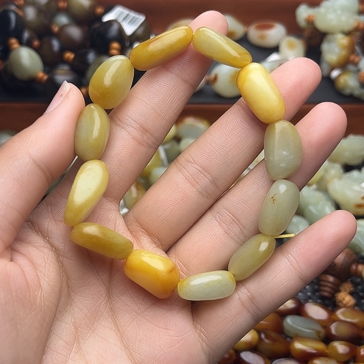 和田玉手链未镶嵌