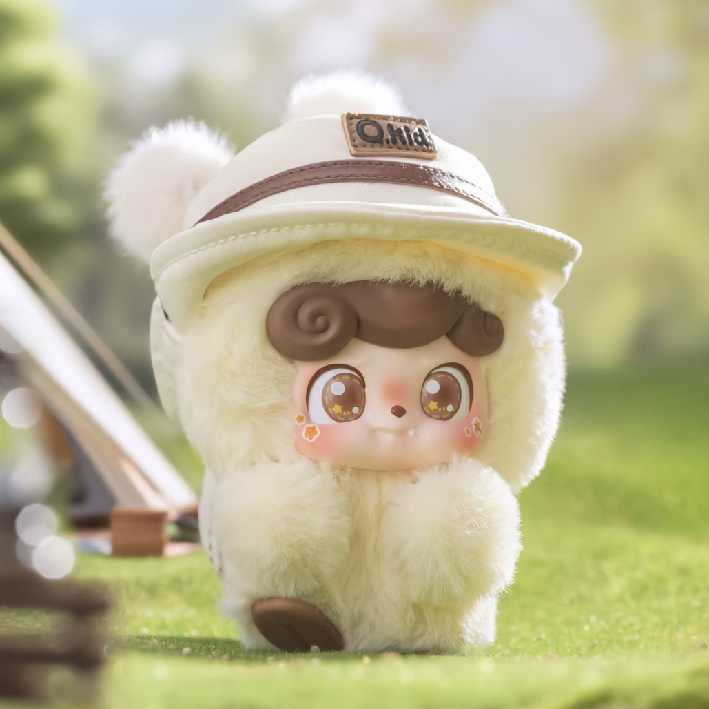 【胖虎专属】官方正品潮玩jotoys奇偶潮乐Q宝今天出去玩系列盲盒