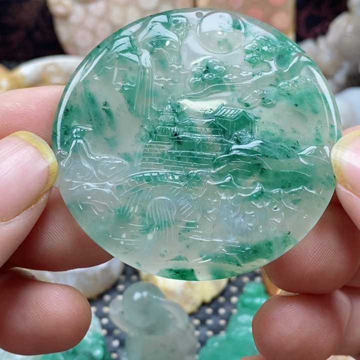 石英质玉颈饰未镶嵌