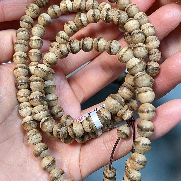 沉香手串天然野沉香达拉干0.75，86