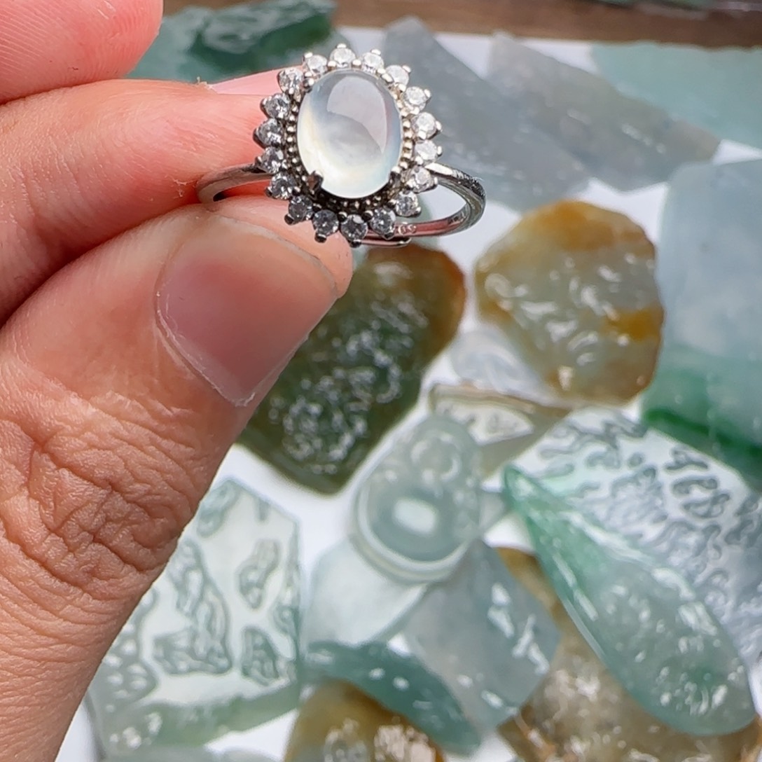 定制翡翠未镶嵌包工