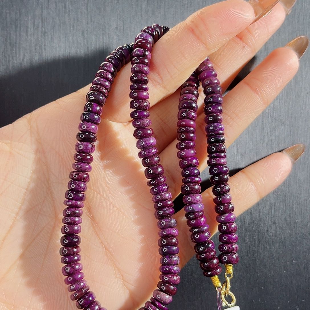 苏纪石（舒俱来）项链k金未镶嵌