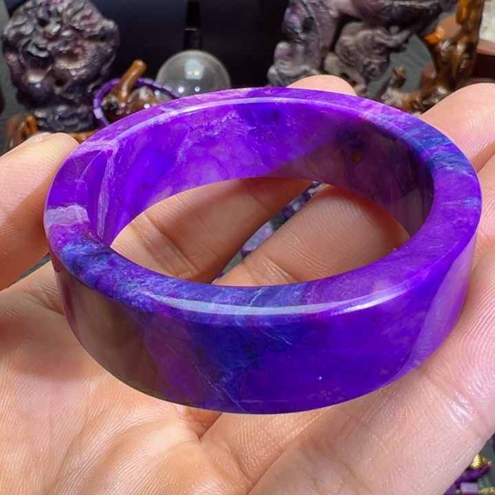 苏纪石（舒俱来）手镯未镶嵌