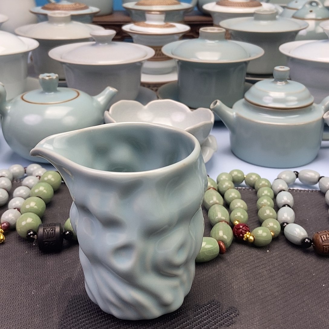 杯仿古鹰嘴公道杯原矿原釉原产地