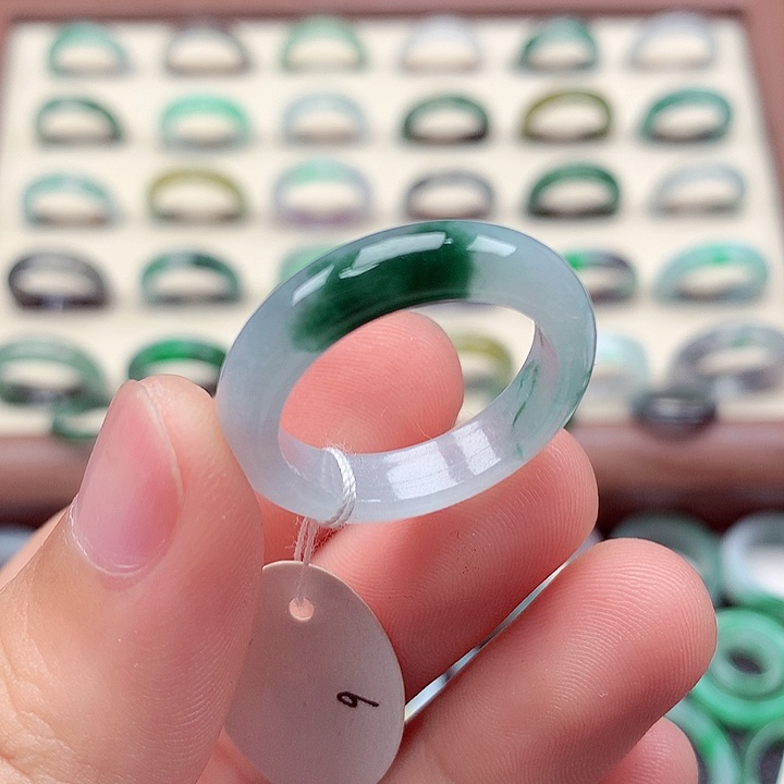 翡翠戒指未镶嵌24号