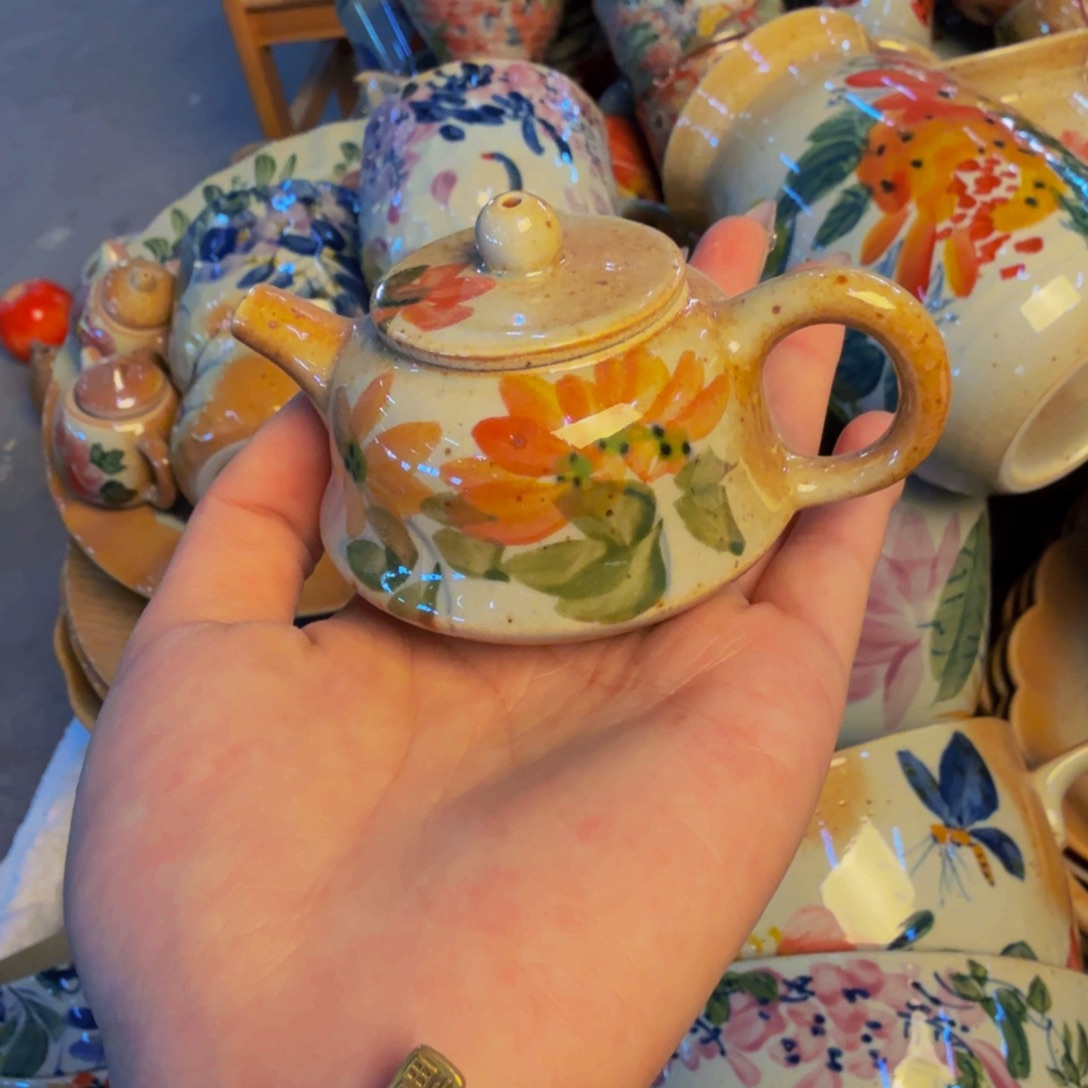 瓷片景德镇陶瓷手工手绘