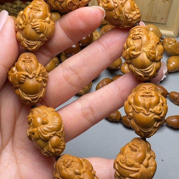 橄榄核手串/手链八大财神