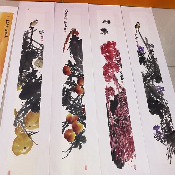 国画张圣敏先生纯手绘作品