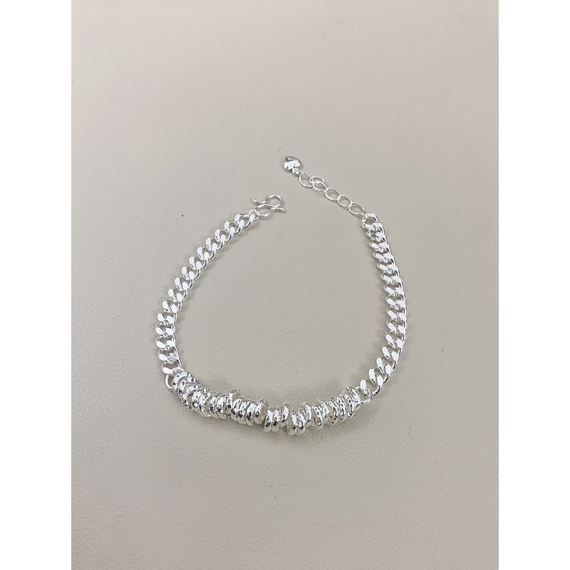 足银手链 古巴盘缠气质百搭手链