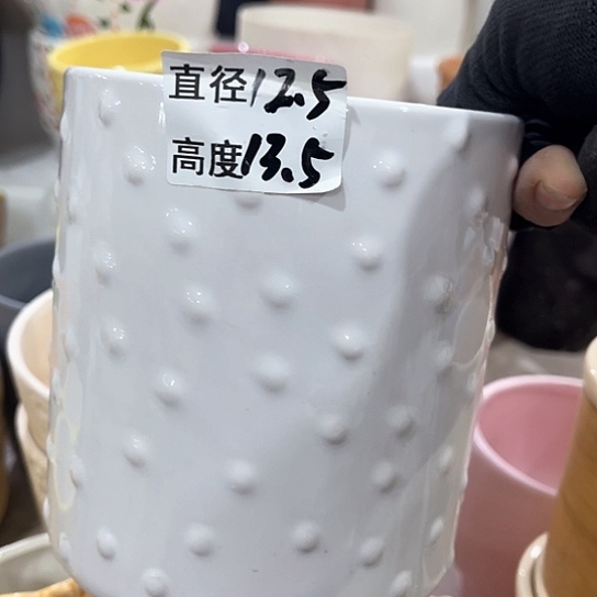 外贸尾货多肉绿植陶瓷花盆