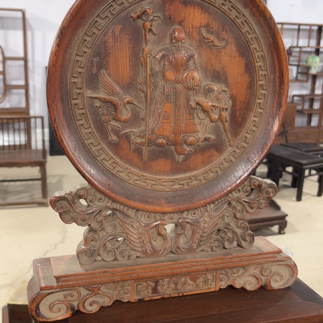 大理石木（非红木类）摆件