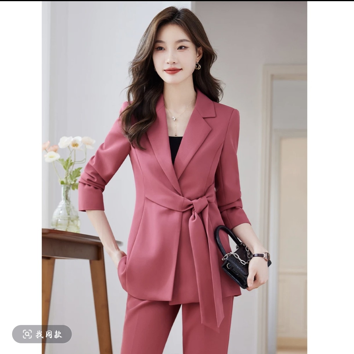 B区6515 西装外套女冬季2025新款气质韩版百搭小个子外套