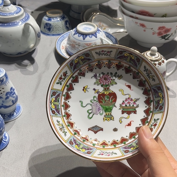 景德镇陶瓷14厘米