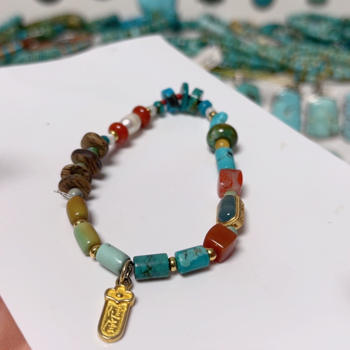 【闪购商品】未镶嵌绿松石珠宝奇石