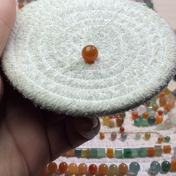 翡翠散珠未镶嵌定制翡翠卡10.2