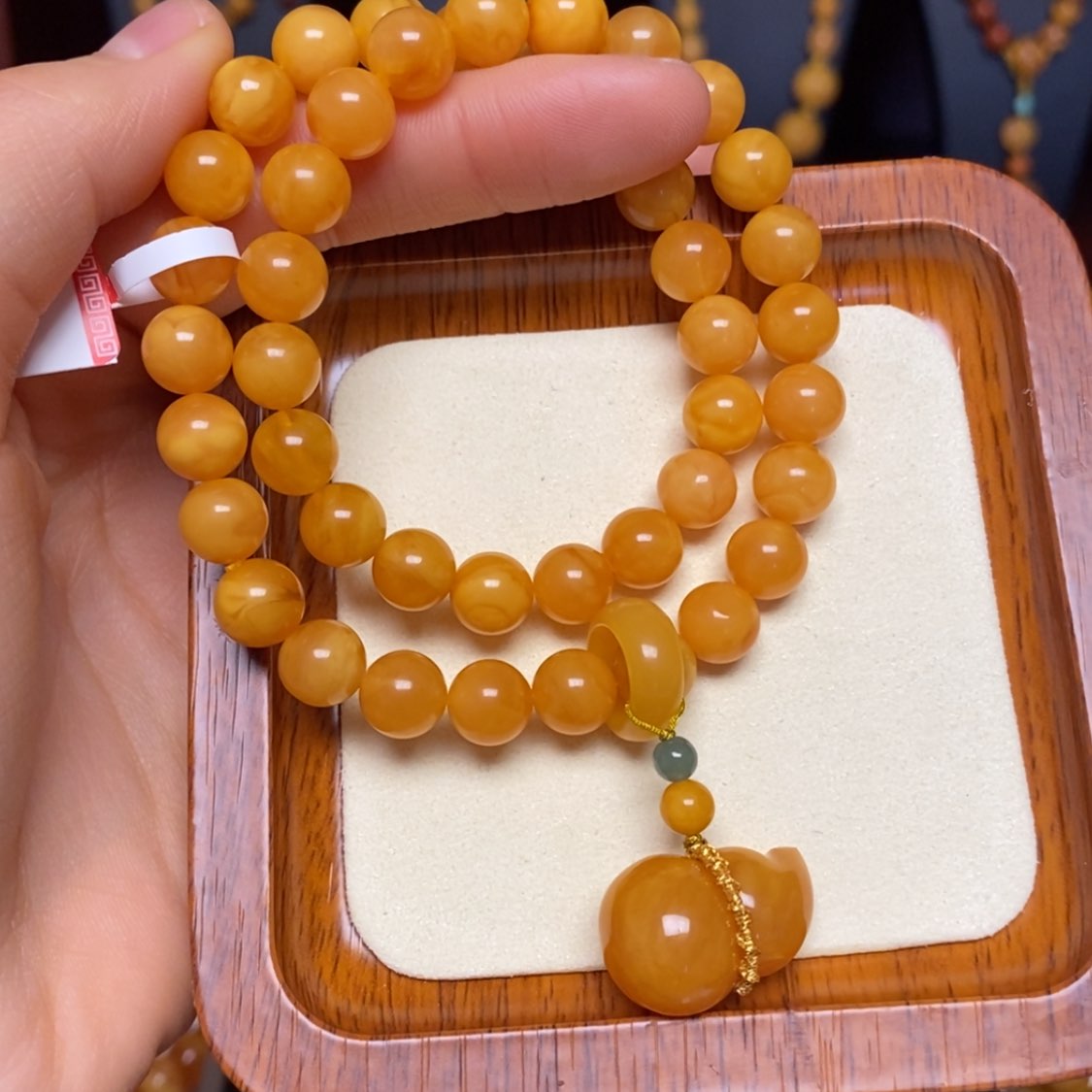 【闪购商品】蜜蜡手链未镶嵌手串