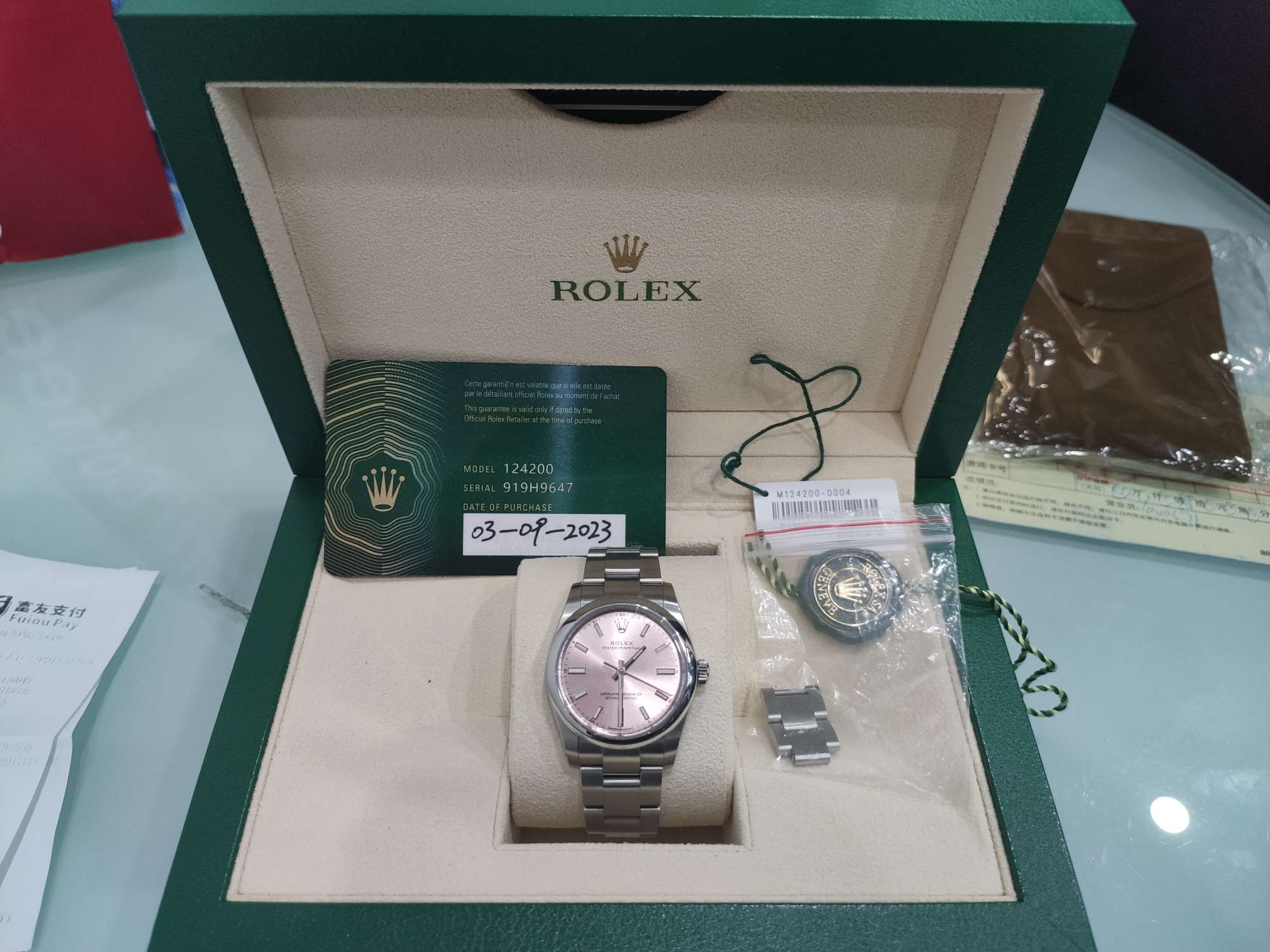 99新 Rolex/劳力士 劳力士m124200
