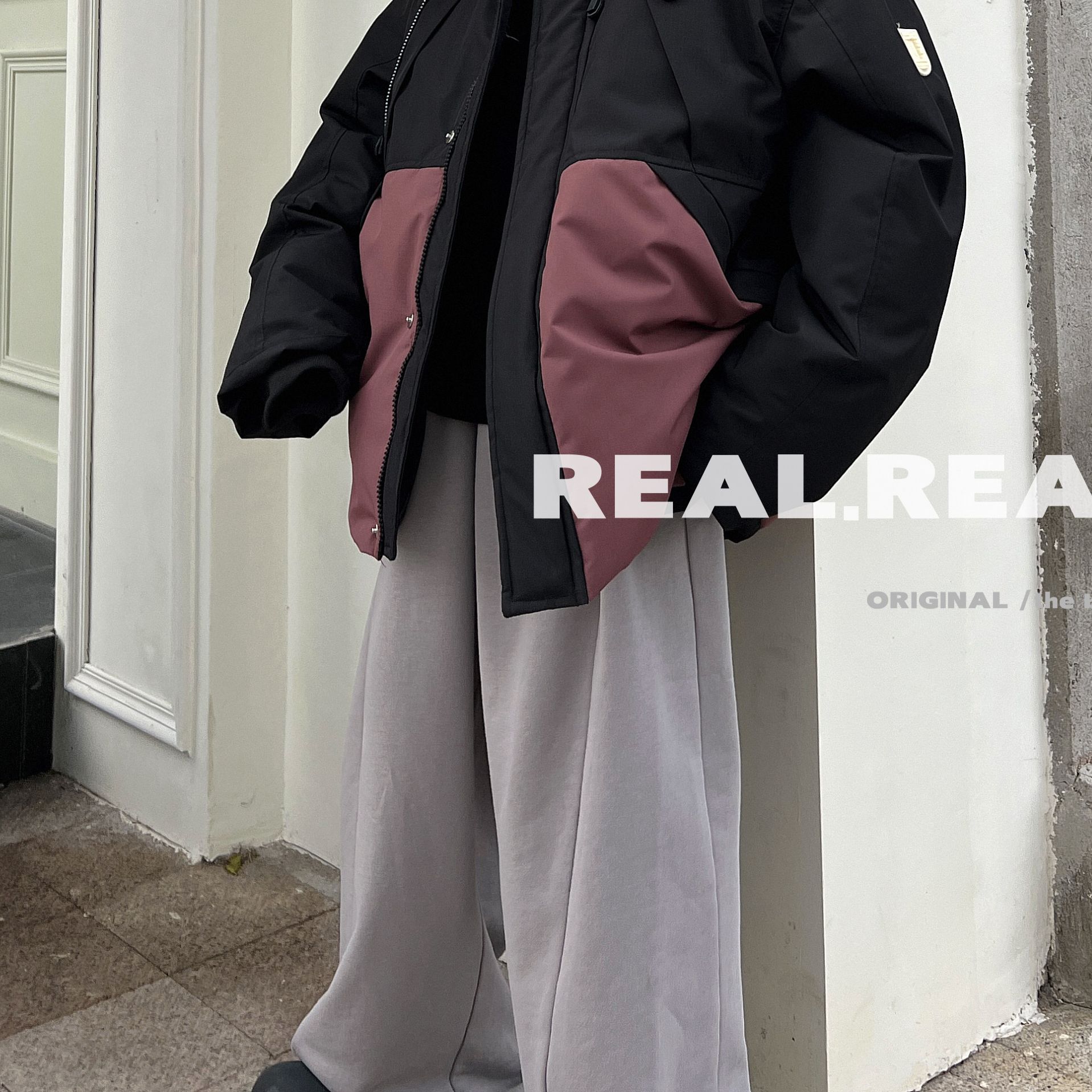 力2025【X】2月21日 男童女童时尚黑色连帽羽绒服8092-