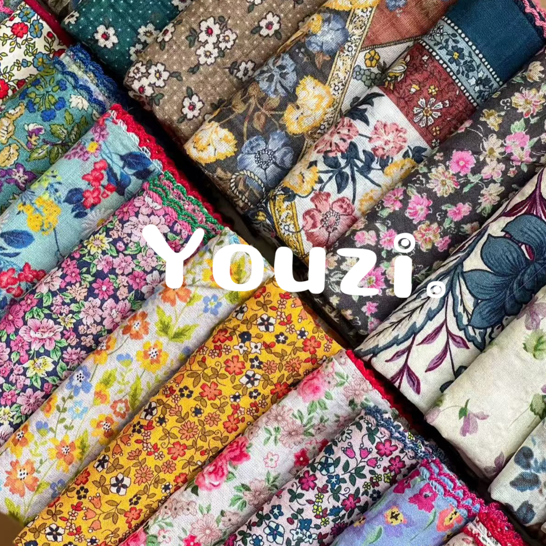 （1-200号编码）韩国棉麻方巾发饰专拍链接，3条包邮，No退No换