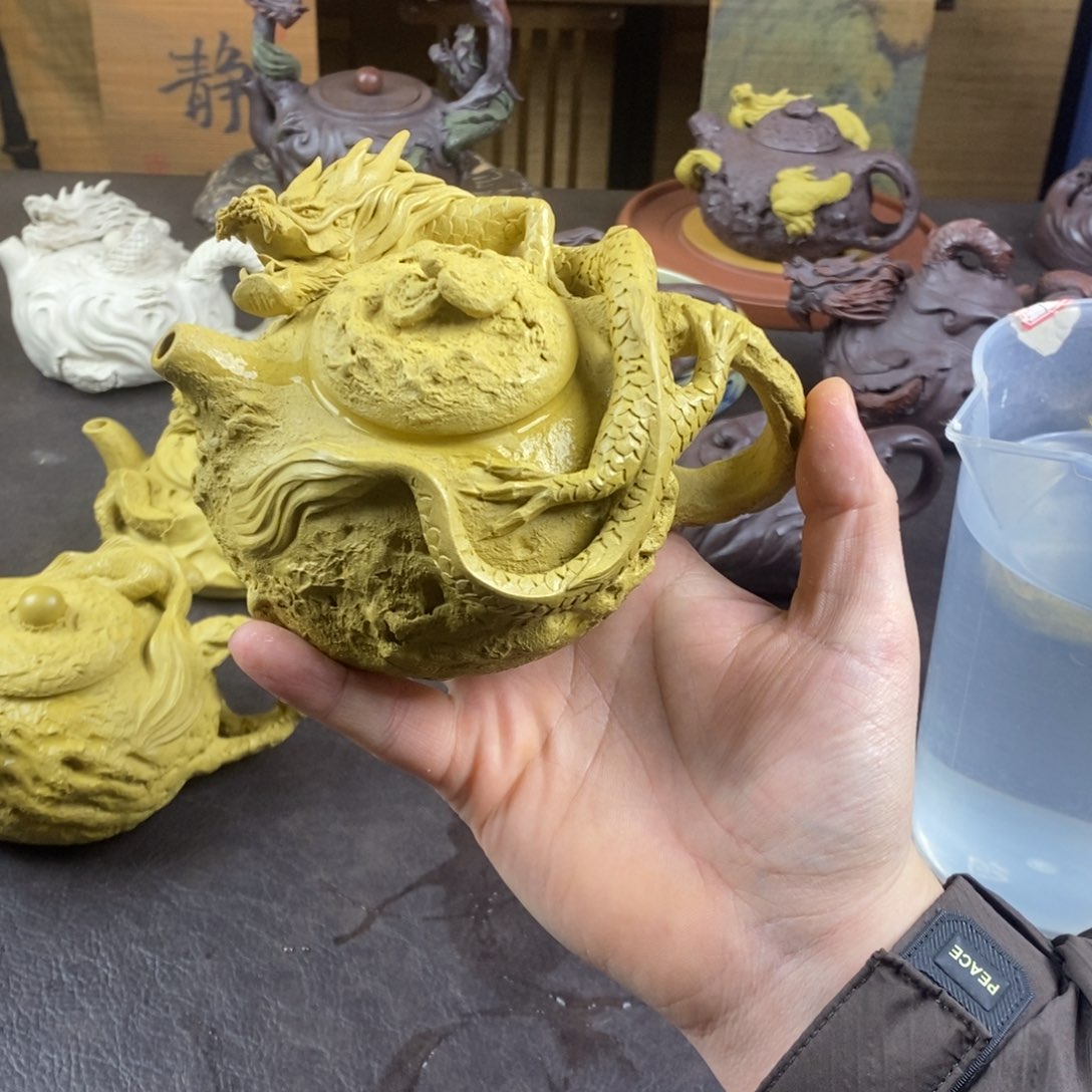 Y***茶壶紫砂紫砂 龙壶