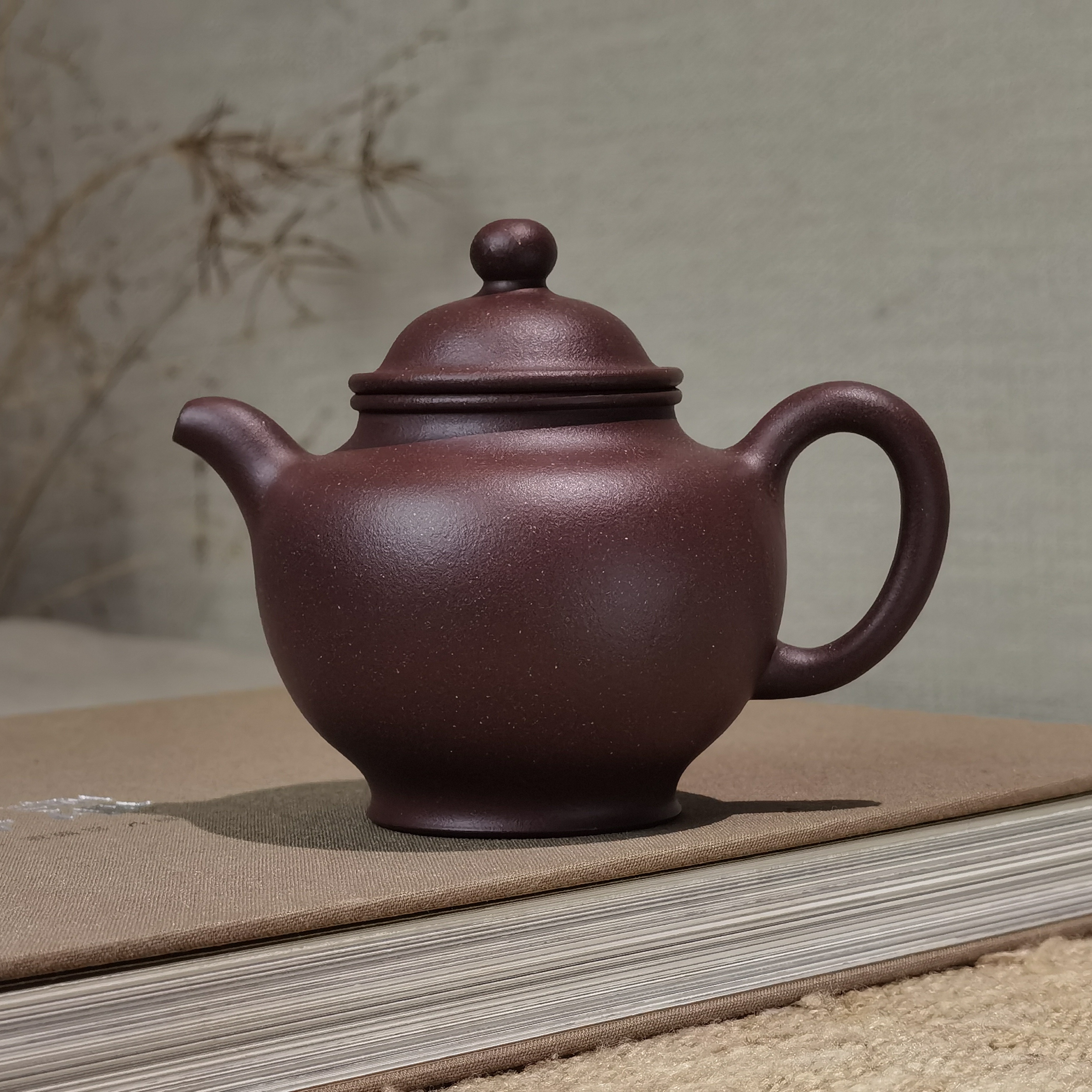 【大亨高掇只】紫砂壶/独孔/原矿零添加底槽青/50目/135cc