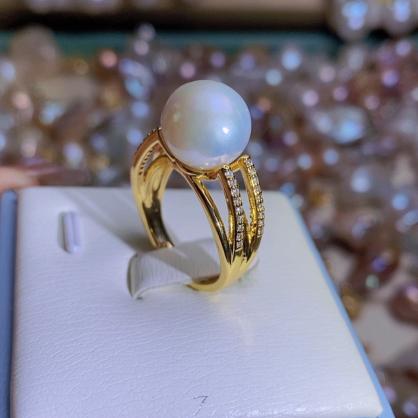 【闪购商品】淡水珍珠天然淡水珍珠合金