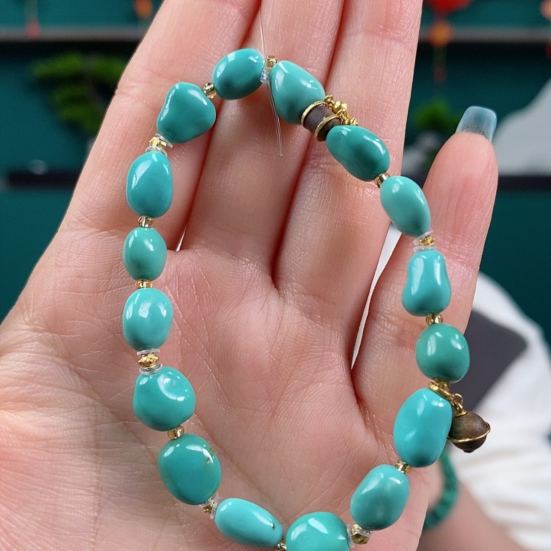 绿松石珠宝奇石未镶嵌