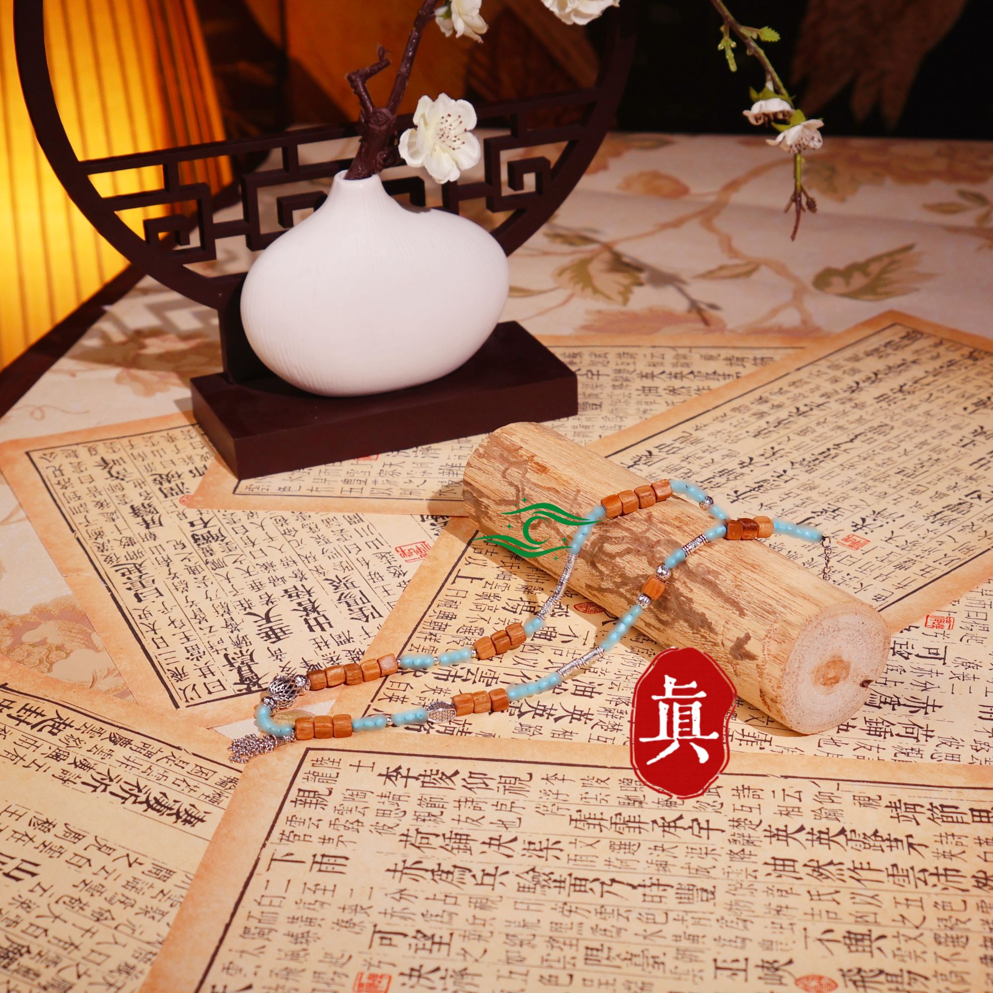 钛钢亚克力项链 【唐堰】项链时尚百搭气质 星