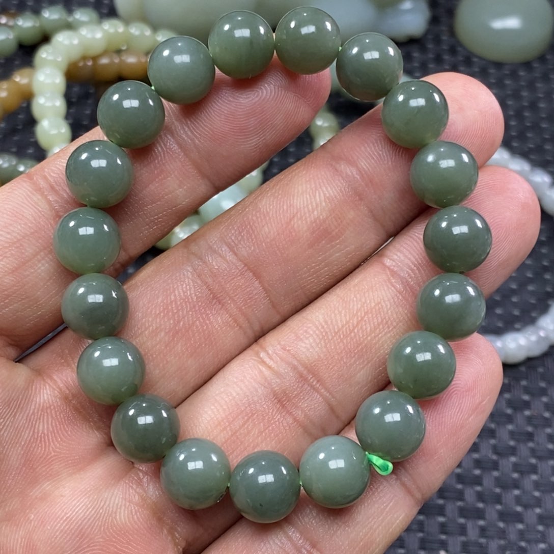 和田玉手链未镶嵌