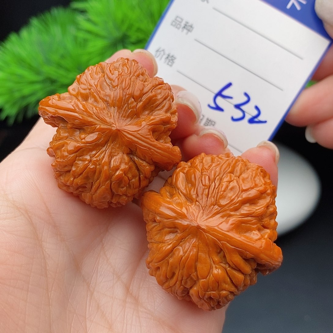 文玩核桃把件39山地磨盘532