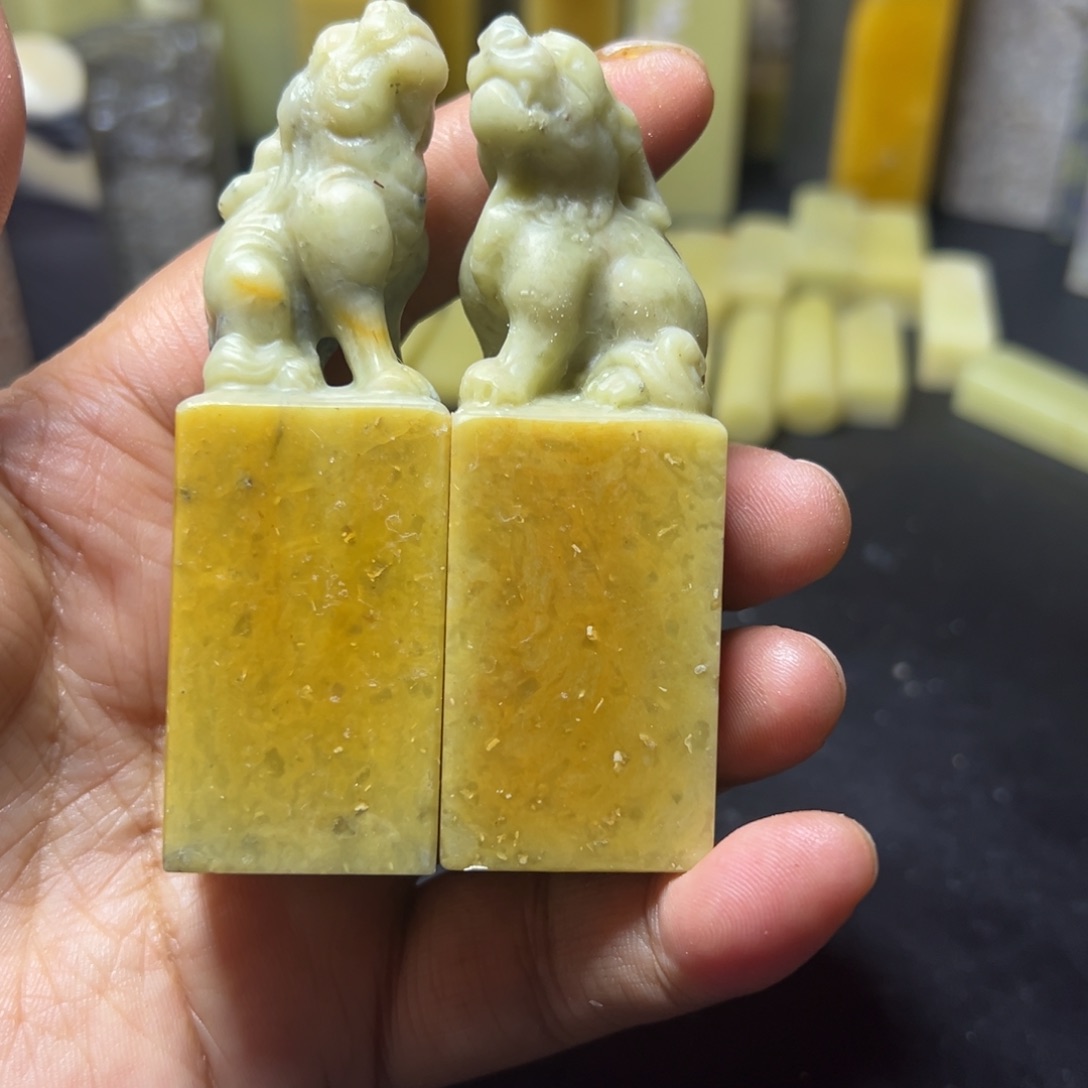 青田石青田封门菜花黄