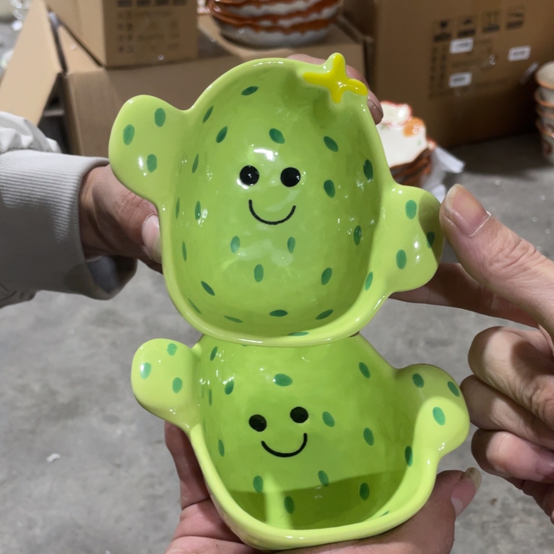 微瑕陶瓷餐具SD69两个装