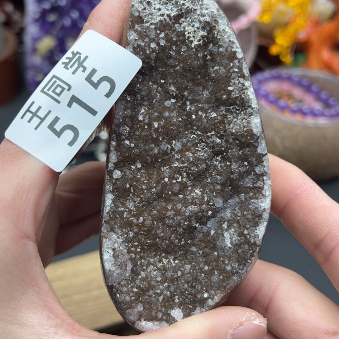 紫晶水晶摆件未镶嵌515