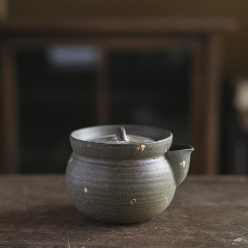 【非遗好物】青苔-灰念-青山点金矮宝瓶-130ml（Q1188）