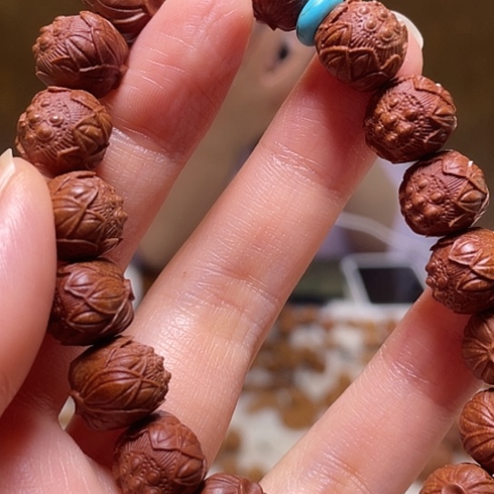 手串/手链橄榄核龙纹桃核