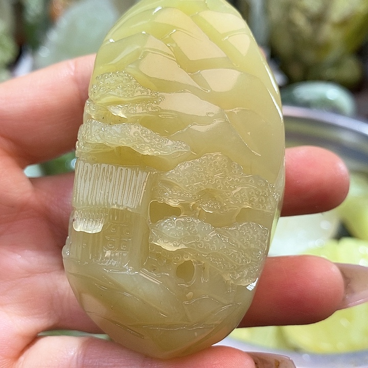 岫玉岫玉手把未镶嵌