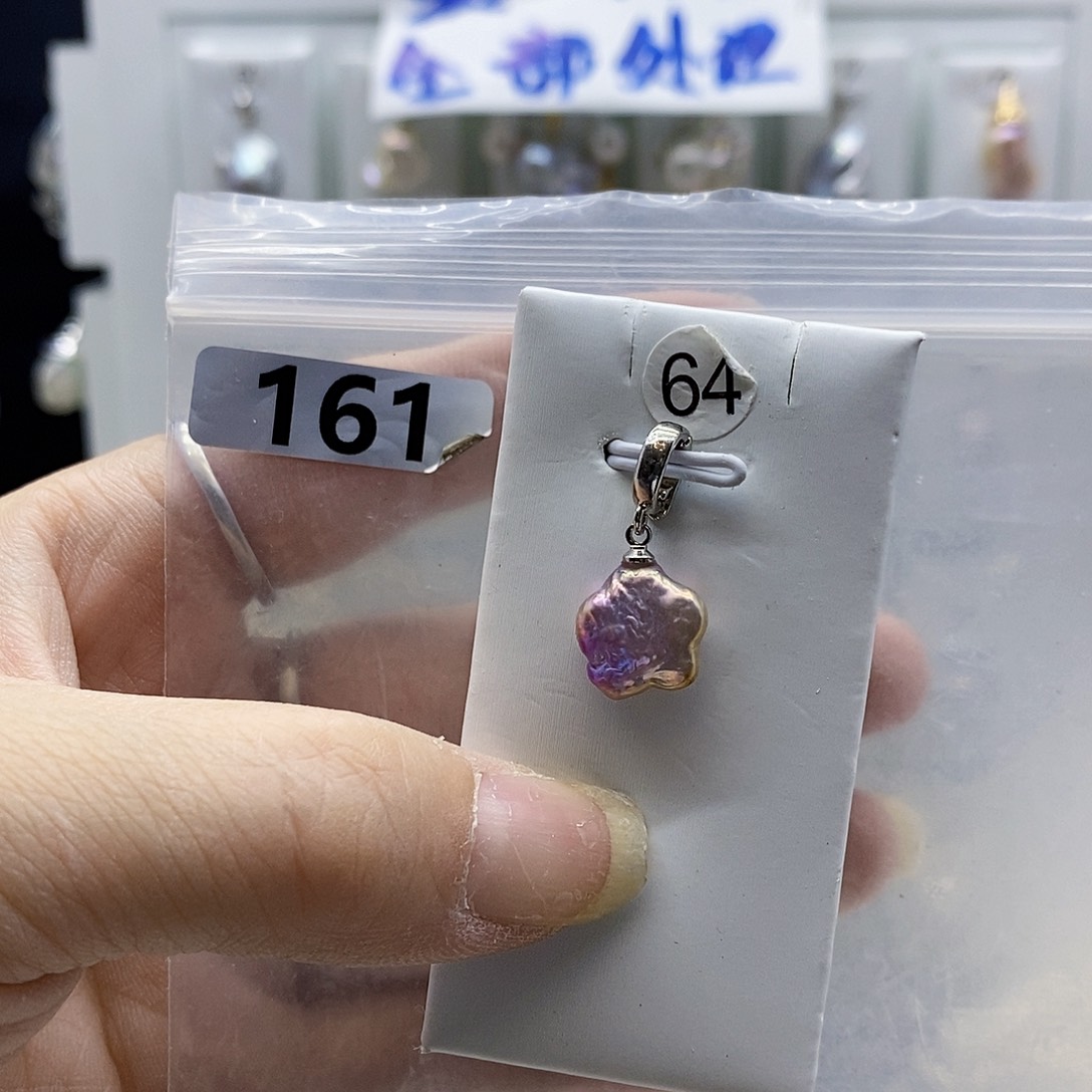 颈饰合金淡水珍珠