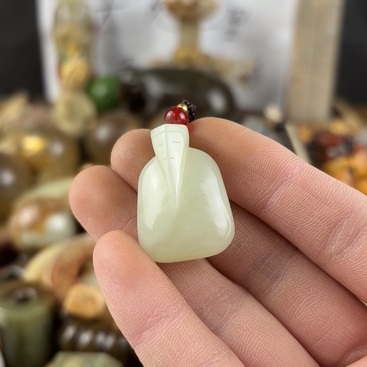 和田玉挂件未镶嵌